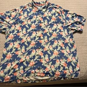 Mens XXXL Tommy Bahama silk Island style casual shirt